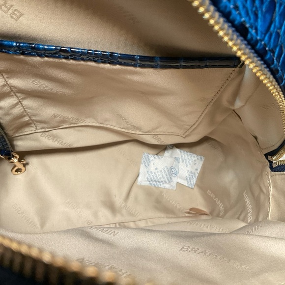 NWT BRAHMIN SAPPHIRE CHELCY BACKPACK - Picture 4 of 6